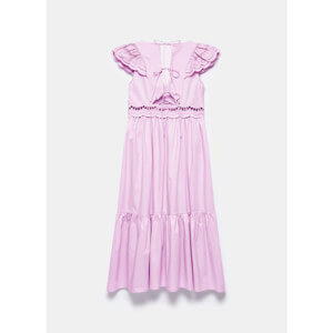 Mint Velvet Lilac Cotton Maxi Dress